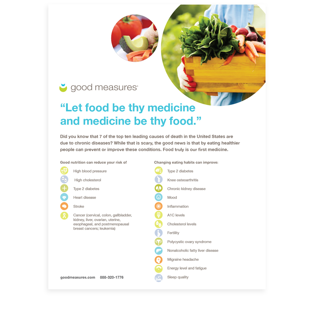 Good Measures-print flyers